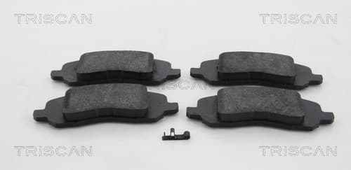 Bromsklossar fram från TRISCAN