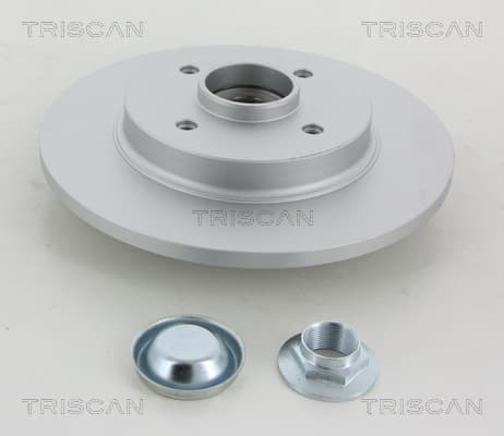 Bromsskiva bak, coated från TRISCAN