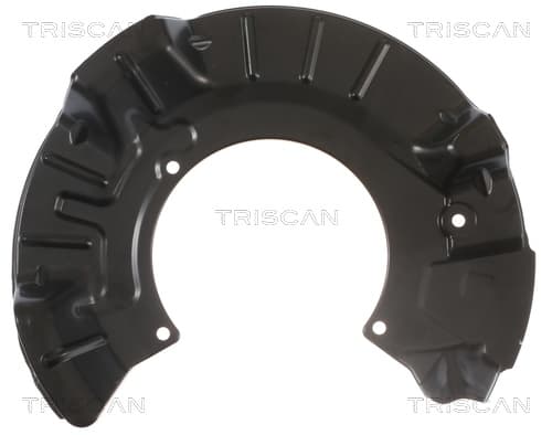 Splash shield, disc brake — framaxel höger från TRISCAN