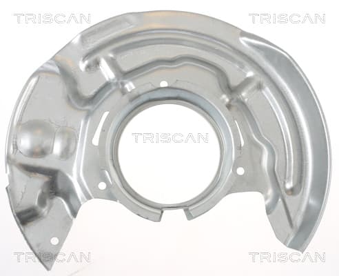 Splash shield, disc brake — framaxel höger från TRISCAN