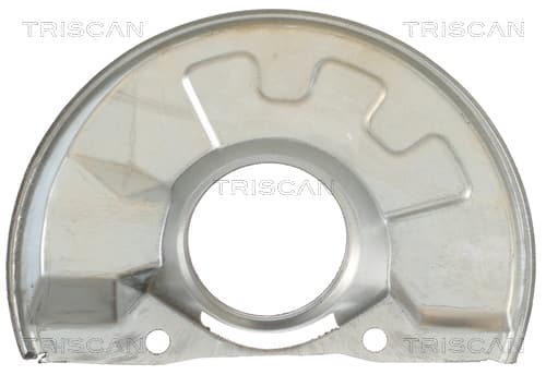 Splash shield, disc brake — framaxel höger från TRISCAN