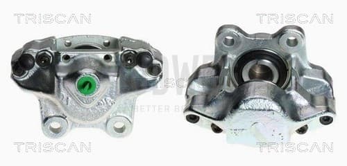 Budweg bromsok — bakom axeln från TRISCAN