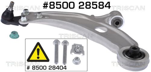 Länkarm nedre komplett från TRISCAN
