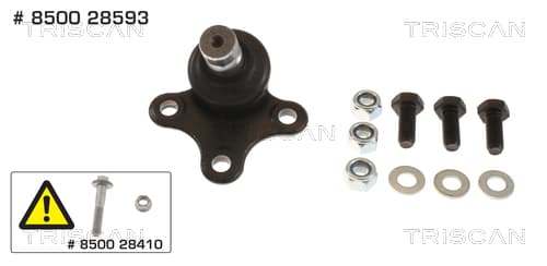 Spindelled nedre — Nedre från TRISCAN