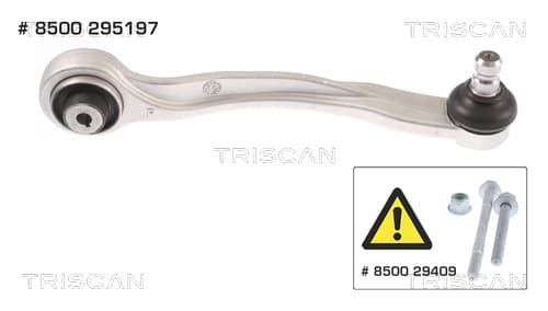 Länkarm övre komplett från TRISCAN