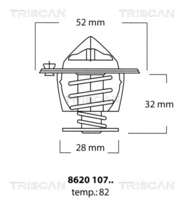 Termostat från TRISCAN