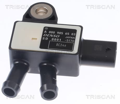 Sensor, avgastryck