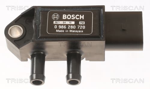 Sensor, avgastryck