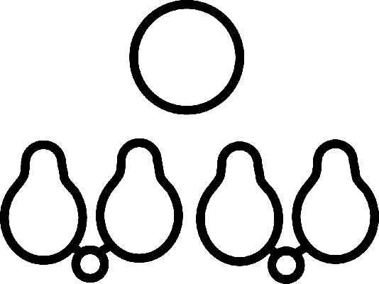 Packning insugsgrenrör