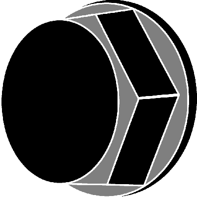 Bultsats topplock