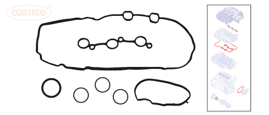 Packningssats transmissionshus från CORTECO