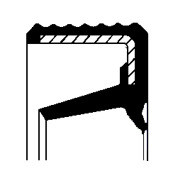 Oljetätningsring manuell transmission från CORTECO