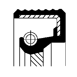 Oljetätningsring kamaxel från CORTECO