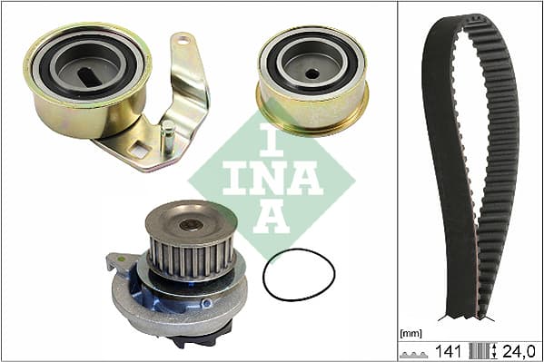 Vattenpump & kamremssats från Autofrance