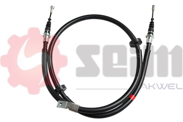 Vajer parkeringsbroms — vänster bak från SEIM