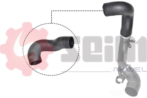 Laddluftslang från SEIM