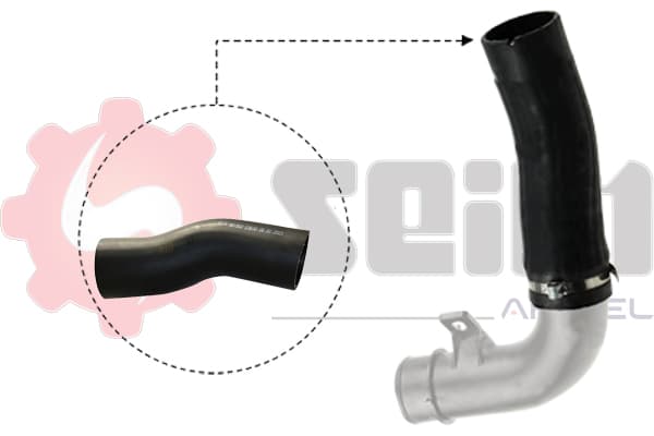 Laddluftslang från SEIM