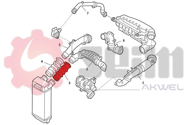 Laddluftslang - bild 3