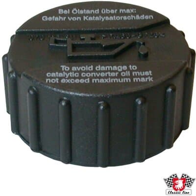 Lås oljepåfyllningsrör