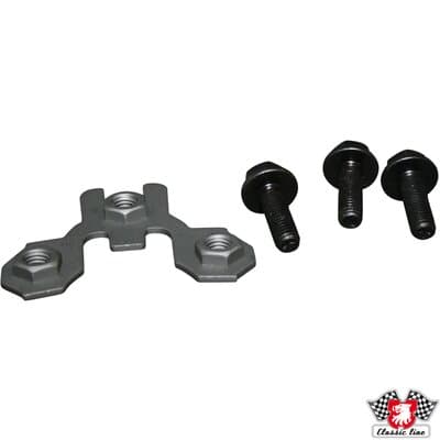 Säkringsplåt bär-/ styrled