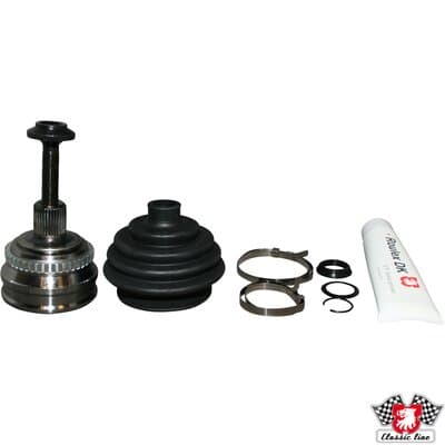 Ledsats drivaxel — på hjulsidan från JP GROUP