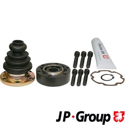 Ledsats drivaxel — på växellådssidan