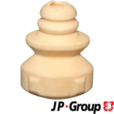 Gummibuffert fjädring — Bakaxel