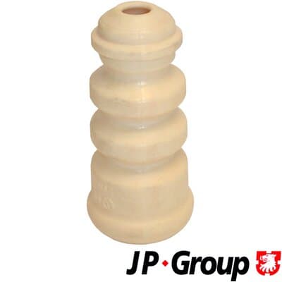 Gummibuffert fjädring — Bakaxel