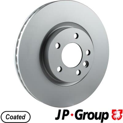 Bromsskiva — Framaxel från JP GROUP