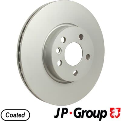 Bromsskiva — Framaxel från JP GROUP