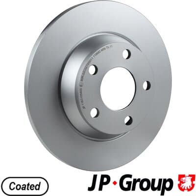 Bromsskiva — Framaxel från JP GROUP