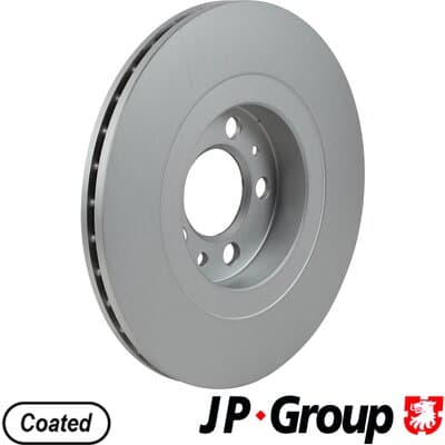 Bromsskiva — Framaxel från JP GROUP - bild 2