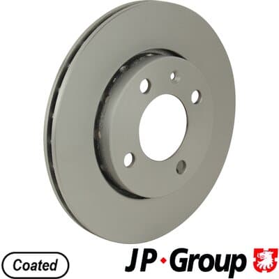 Bromsskiva — Framaxel från JP GROUP