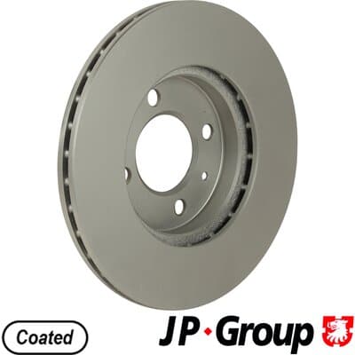 Bromsskiva — Framaxel från JP GROUP - bild 2