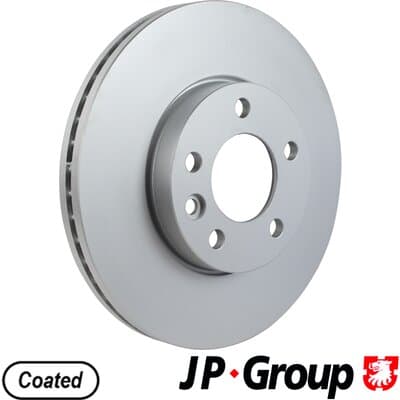 Bromsskiva — Framaxel från JP GROUP