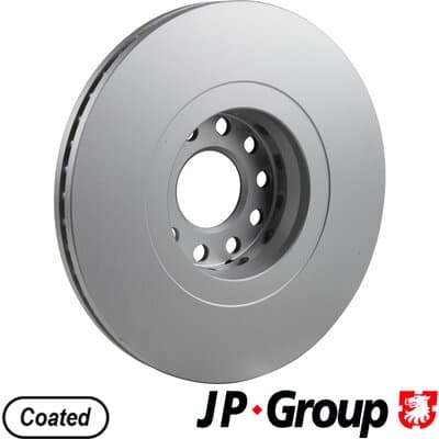 Bromsskiva — Framaxel från JP GROUP - bild 2