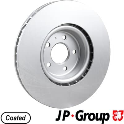 Bromsskiva — Framaxel från JP GROUP - bild 2