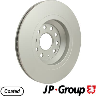 Bromsskiva — Bakaxel från JP GROUP - bild 2