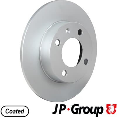 Bromsskiva — Bakaxel från JP GROUP