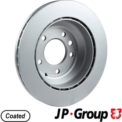 Bromsskiva — Bakaxel från JP GROUP - bild 2