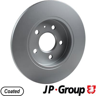 Bromsskiva — Bakaxel från JP GROUP - bild 2