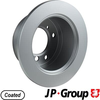 Bromsskiva — Bakaxel från JP GROUP - bild 2