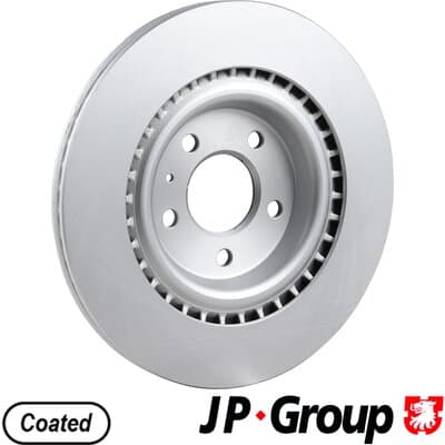 Bromsskiva — Bakaxel från JP GROUP - bild 2