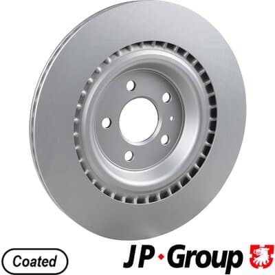 Bromsskiva — Bakaxel från JP GROUP - bild 2