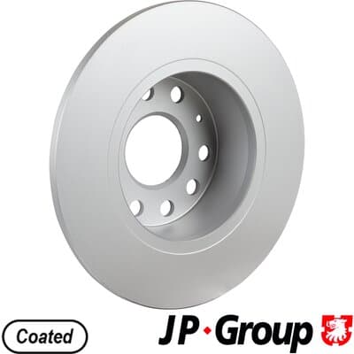 Bromsskiva — Bakaxel från JP GROUP - bild 2