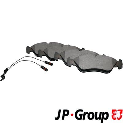 Bromsbeläggssats skivbroms — Bakaxel