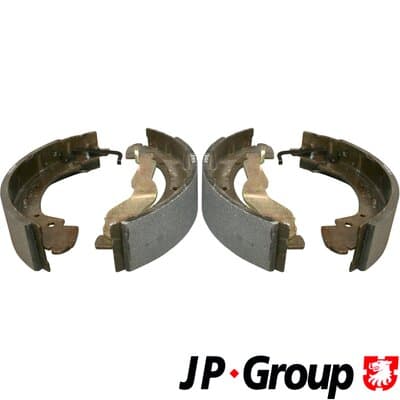 Bromsbackar sats — Bakaxel från JP GROUP