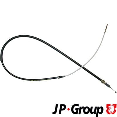 Vajer parkeringsbroms — Bakaxel från JP GROUP
