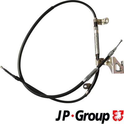 Vajer parkeringsbroms — vänster bak från JP GROUP