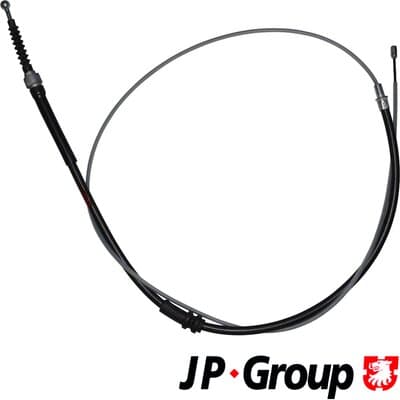 Vajer parkeringsbroms — vänster bak från JP GROUP